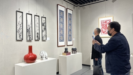 安徽省民間工藝美術精品展隆重開展